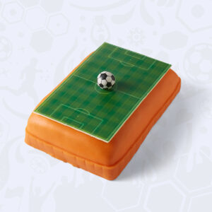 voetbal taart